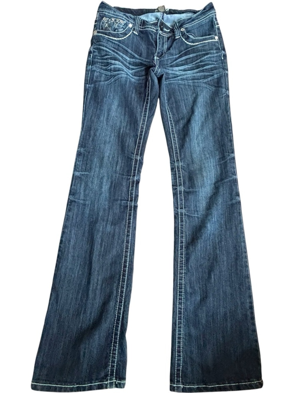 Soundgirl Dark Blue Flare Jeans